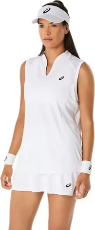 Майка для тенниса женская Asics COURT TANK белая 2042A370-100