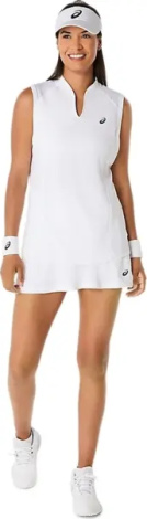 Майка для тенниса женская Asics COURT TANK белая 2042A370-100