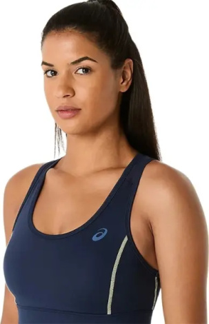 Топ для тенниса женский Asics MATCH BRA темно-синий 2042A362-400