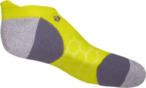 Носки Asics ROAD NEUTRAL PED SINGLE TAB желто-серые 150227-0486