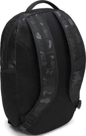 Рюкзак Under Armour HUSTLE 6.0 BACKPACK черно-серый камуфляж 1384672-007