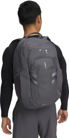 Рюкзак Under Armour HUSTLE 6.0 PRO BACKPACK темно-серый 1384671-025