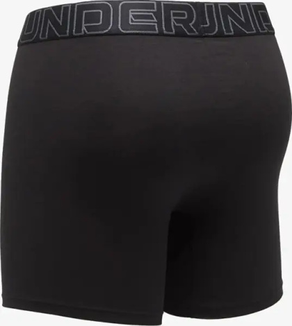 Труси (боксерки) Under Armour PERFORMANCE COTTON 6IN 3-PACK PRINTED BOXERJOCK камуфляжні, хакі, чорні (3 штуки) 1383890-392