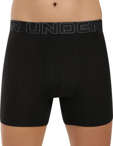 Труси (боксерки) Under Armour PERFORMANCE COTTON 6IN 3-PACK PRINTED BOXERJOCK камуфляжні, хакі, чорні (3 штуки) 1383890-392