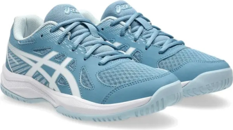 Кросівки волейбольні дитячі Asics UPCOURT 6 димчасто-блакитно-білі 1074A045-403