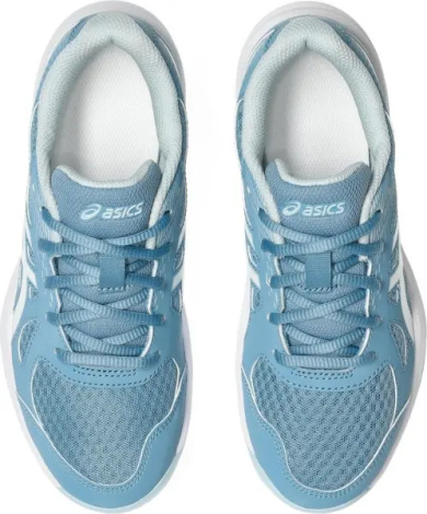 Кросівки волейбольні дитячі Asics UPCOURT 6 димчасто-блакитно-білі 1074A045-403
