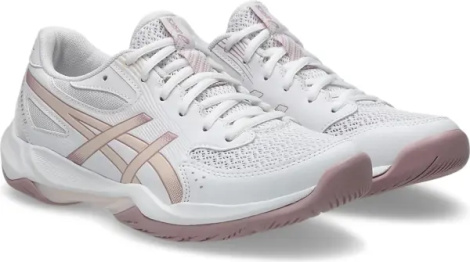 Кросівки волейбольні жіночі Asics GEL-ROCKET 12 біло-світло-рожеві 1072A119-103