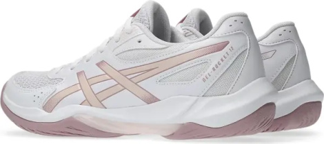 Кросівки волейбольні жіночі Asics GEL-ROCKET 12 біло-світло-рожеві 1072A119-103