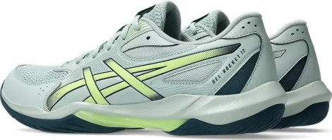 Кросівки волейбольні Asics GEL-ROCKET 12 м'ятно-лимонно-темно-зелені 1071A116-300
