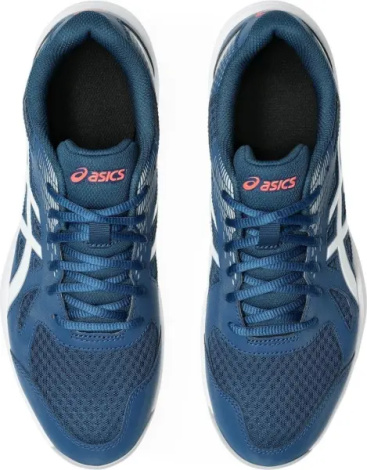 Кросівки волейбольні Asics UPCOURT 6 темно-синьо-білі 1071A104-402