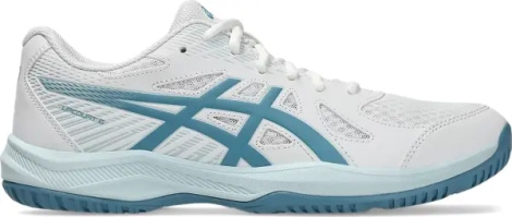 Кросівки волейбольні Asics UPCOURT 6 біло-димчасто-блакитні 1071A104-105