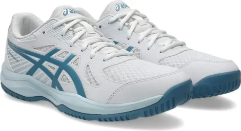Кросівки волейбольні Asics UPCOURT 6 біло-димчасто-блакитні 1071A104-105