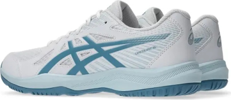 Кросівки волейбольні Asics UPCOURT 6 біло-димчасто-блакитні 1071A104-105