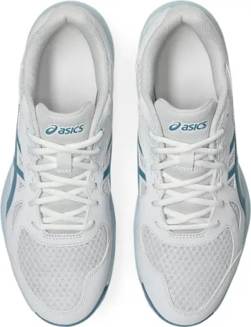 Кросівки волейбольні Asics UPCOURT 6 біло-димчасто-блакитні 1071A104-105