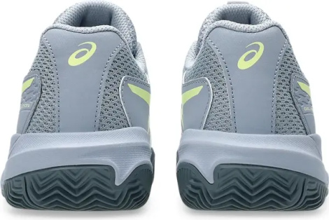 Кросівки тенісні дитячі Asics GEL-RESOLUTION X CLAY сіро-лимонні 1044A080-402