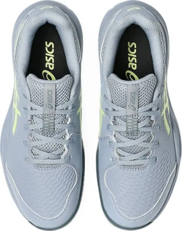 Кросівки тенісні дитячі Asics GEL-RESOLUTION X CLAY сіро-лимонні 1044A080-402