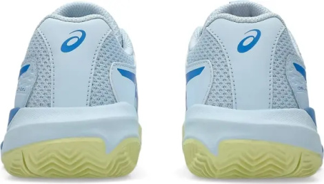 Кросівки тенісні дитячі Asics GEL-RESOLUTION X CLAY блакитно-синьо-лимонні 1044A080-401