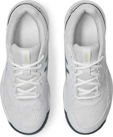 Кросівки тенісні дитячі Asics GEL-DEDICATE 8 біло-темно-сіро-лимонні 1044A077-108