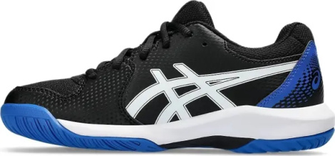 Кросівки тенісні дитячі Asics GEL-DEDICATE 8 чорно-синьо-білі 1044A077-002