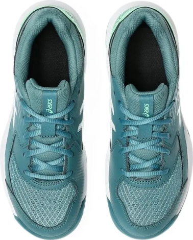 Кросівки тенісні дитячі Asics GEL-DEDICATE 8 PADEL темно-зелено-біло-зелені 1044A064-301