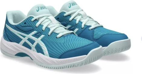 Кросівки тенісні дитячі Asics GEL-GAME 9 синьо-бірюзово-блакитні 1044A052-406