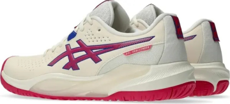 Кросівки тенісні жіночі Asics GEL-CHALLENGER 15 бежево-червоно-сині 1042A294-100