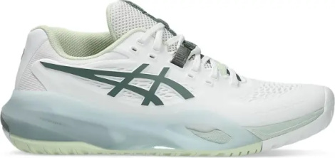 Кросівки тенісні жіночі Asics GEL-RESOLUTION X біло-м'ятно-темно-зелені 1042A279-102