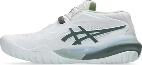 Кросівки тенісні жіночі Asics GEL-RESOLUTION X біло-м'ятно-темно-зелені 1042A279-102