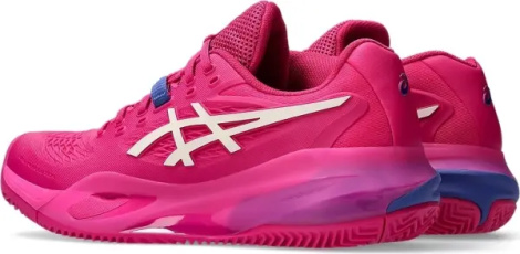 Кросівки тенісні жіночі Asics GEL-RESOLUTION X CLAY рожево-синьо-білі 1042A277-700
