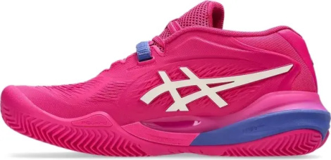 Кросівки тенісні жіночі Asics GEL-RESOLUTION X CLAY рожево-синьо-білі 1042A277-700