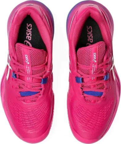 Кросівки тенісні жіночі Asics GEL-RESOLUTION X CLAY рожево-синьо-білі 1042A277-700