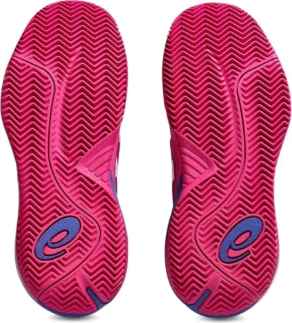 Кросівки тенісні жіночі Asics GEL-RESOLUTION X CLAY рожево-синьо-білі 1042A277-700