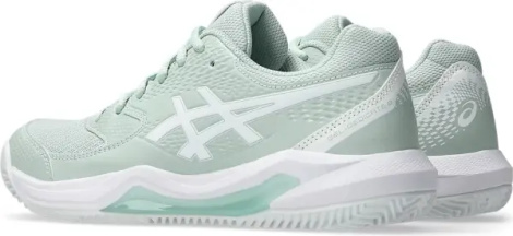 Кросівки тенісні жіночі Asics GEL-DEDICATE 8 CLAY м'ятно-білі 1042A255-300