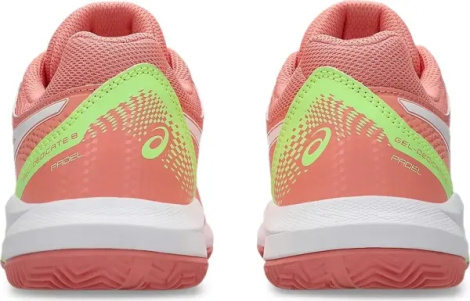 Кросівки тенісні жіночі Asics GEL-DEDICATE 8 PADEL оранжево-біло-салатові 1042A241-700