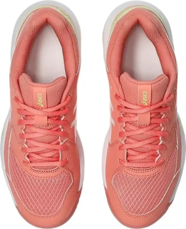 Кросівки тенісні жіночі Asics GEL-DEDICATE 8 PADEL оранжево-біло-салатові 1042A241-700