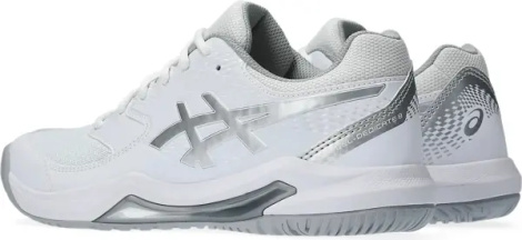 Кросівки тенісні жіночі Asics GEL-DEDICATE 8 біло-срібні 1042A237-101