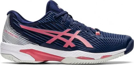 Кросівки тенісні жіночі Asics SOLUTION SPEED FF 2 HARDCOURT темно-синьо-біло-рожеві 1042A136-402