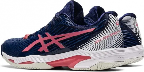 Кросівки тенісні жіночі Asics SOLUTION SPEED FF 2 HARDCOURT темно-синьо-біло-рожеві 1042A136-402