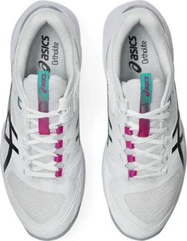 Кросівки тенісні Asics SOLUTION SPEED FF 4 біло-рожево-фіолетово-бірюзові 1041A532-101