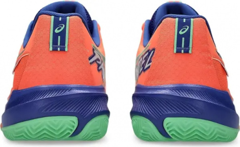 Кроссовки теннисные Asics GEL-CHALLENGER 15 PADEL оранжево-сине-мятные 1041A511-800
