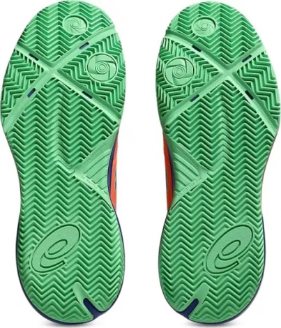 Кроссовки теннисные Asics GEL-CHALLENGER 15 PADEL оранжево-сине-мятные 1041A511-800