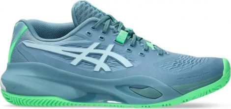 Кросівки тенісні Asics GEL-RESOLUTION X PADEL синьо-зелені 1041A492-403