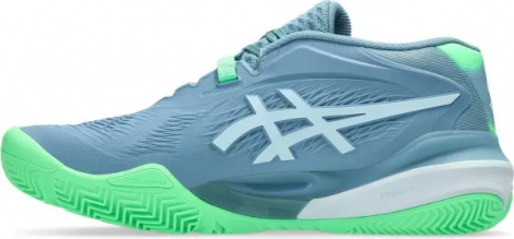 Кросівки тенісні Asics GEL-RESOLUTION X PADEL синьо-зелені 1041A492-403