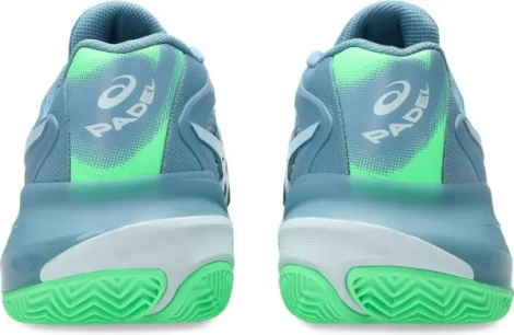 Кросівки тенісні Asics GEL-RESOLUTION X PADEL синьо-зелені 1041A492-403