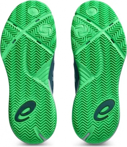 Кросівки тенісні Asics GEL-RESOLUTION X PADEL синьо-зелені 1041A492-403