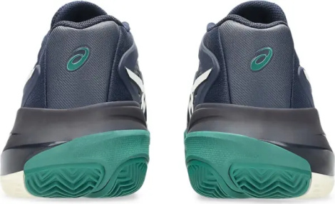Кросівки тенісні Asics GEL-RESOLUTION X CLAY темно-синьо-біло-зелені 1041A485-400