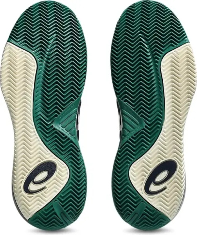Кросівки тенісні Asics GEL-RESOLUTION X CLAY темно-синьо-біло-зелені 1041A485-400