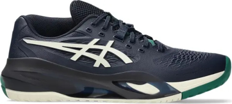 Кросівки тенісні Asics GEL-RESOLUTION X темно-синьо-біло-зелені 1041A481-400
