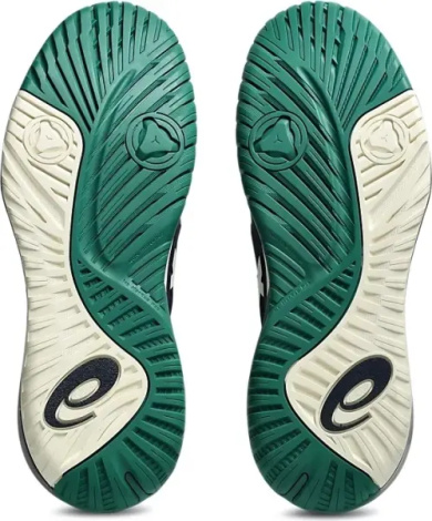 Кросівки тенісні Asics GEL-RESOLUTION X темно-синьо-біло-зелені 1041A481-400