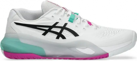 Кросівки тенісні Asics GEL-RESOLUTION X біло-бірюзово-рожеві 1041A481-103